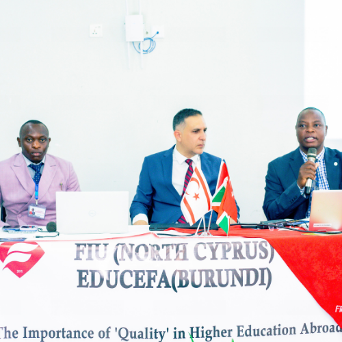 Burundi Hosts Major Education Conference on Opportunities to Study Abroad with Final International University (FIU) Burundi Hosts Major Education Conference on Opportunities to Study Abroad with Final International University (FIU)